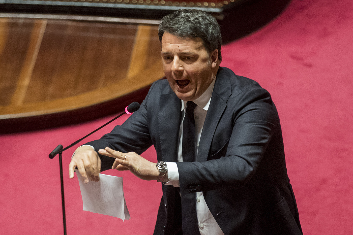 Renzi annuncia : Rischio Lockdown Totale